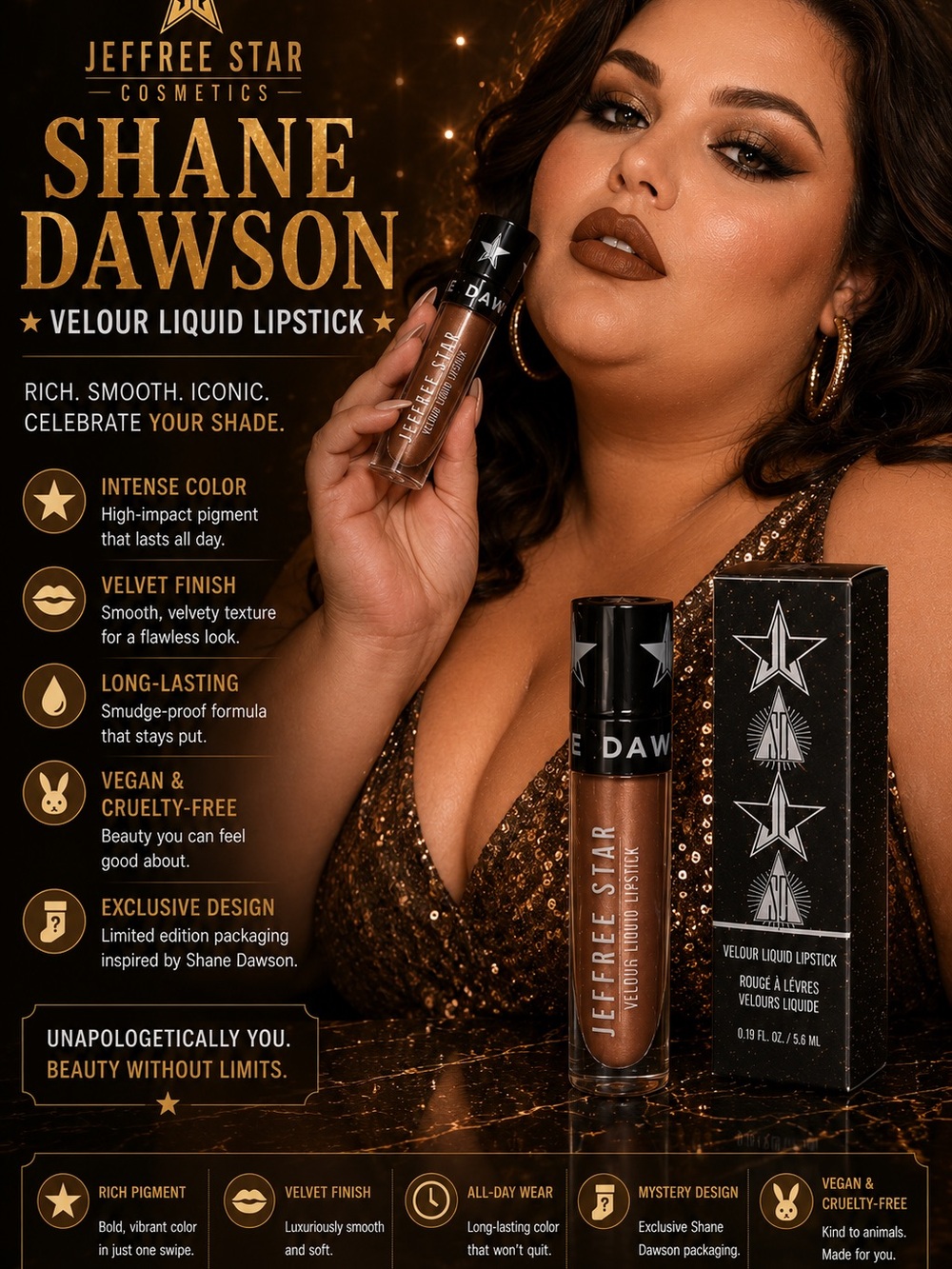 Jeffree Star Shane Dawson Shane Velour Liquid Lipstick